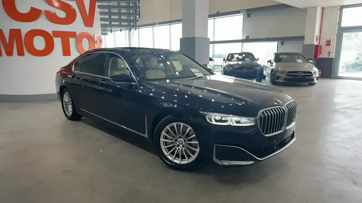 Usado BMW 745e 398 CV (292 kW) 2019 Azul Berlina