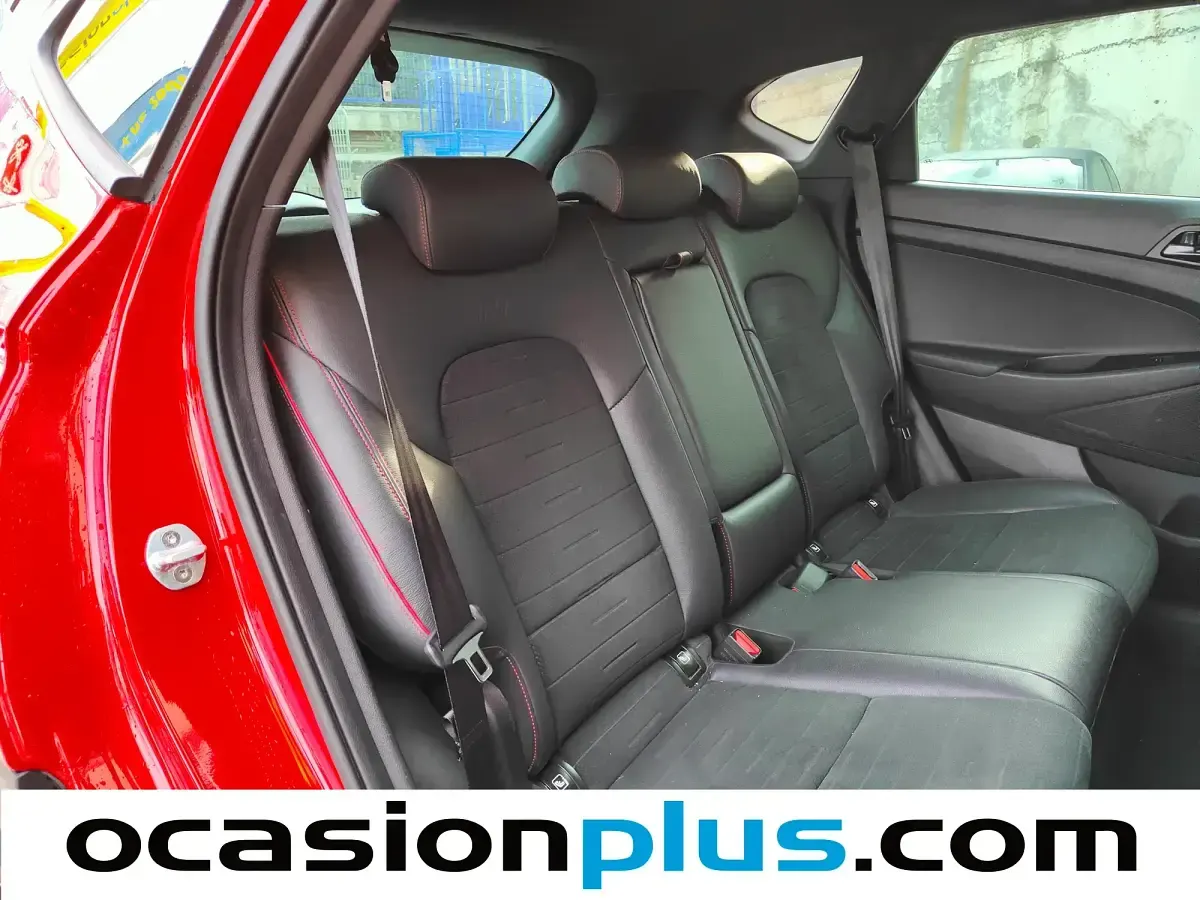 Usado Hyundai Tucson N Line 136 CV (100 kW) 2019 Rojo SUV