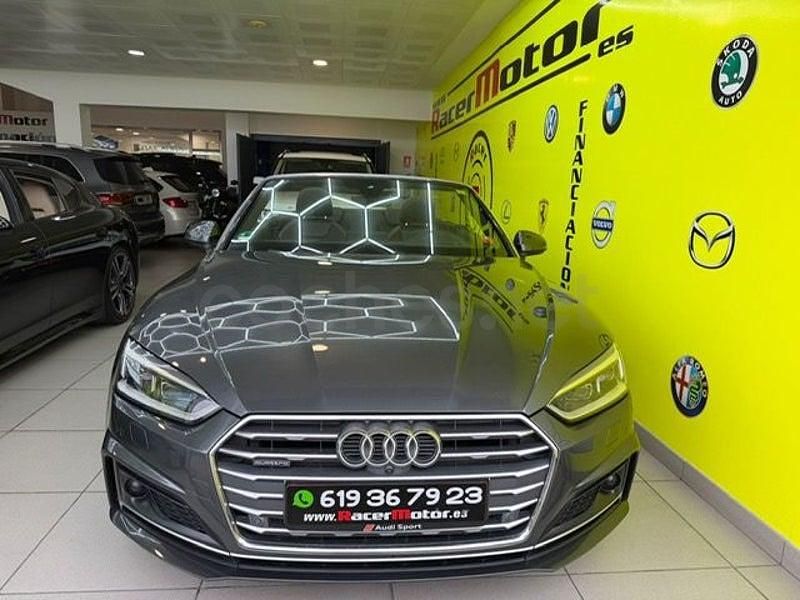 Usado Audi A5 Cabriolet Sport 286 CV (210 kW) 2018 Gris / plata Descapotable