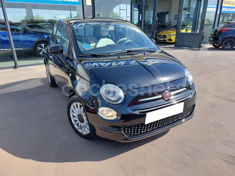 Gris / plata Usado 2021 Fiat 500 Lounge Berlina | 9890 € (Precio justo) - Imagen 1/4