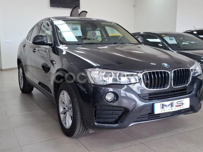 Usado BMW X4 190 CV (139 kW) 2016 Gris / plata SUV