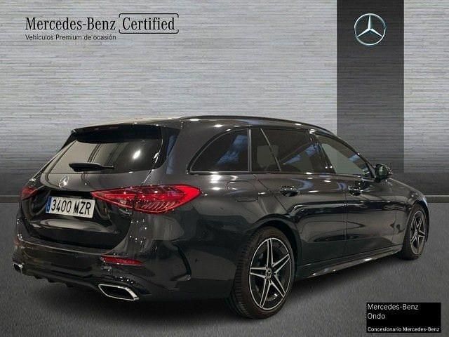 Usado Mercedes C220 AMG line 200 CV (147 kW) 2025 Gris grafito Familiar