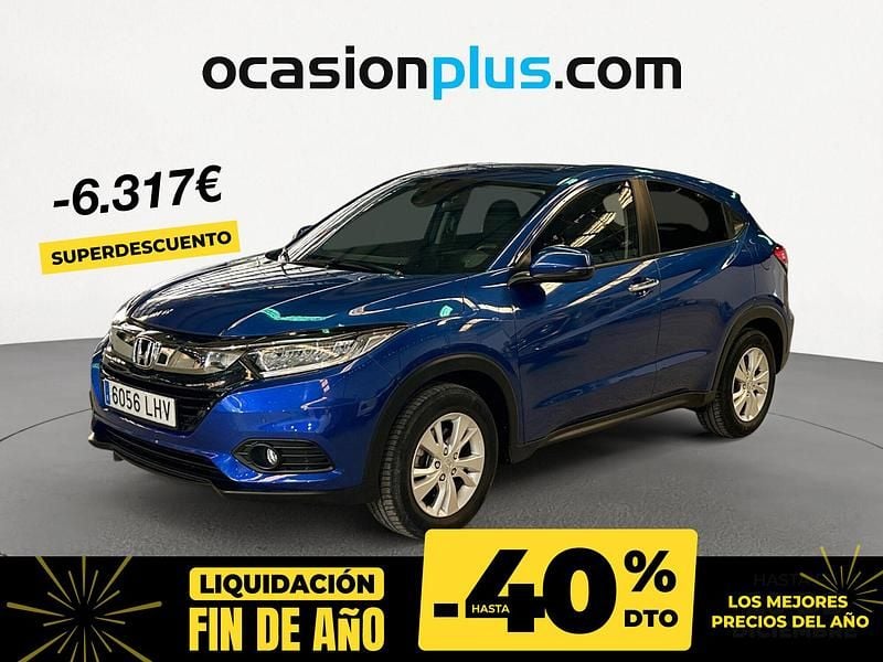 Azul Usado 2020 Honda HR-V Elegance SUV | 20.990 € (Precio justo) - Imagen 1/4