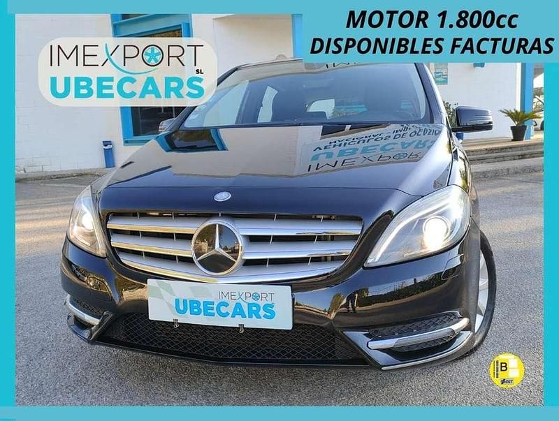 Usado Mercedes B180 109 CV (80 kW) 2013 Negro Monovolumen