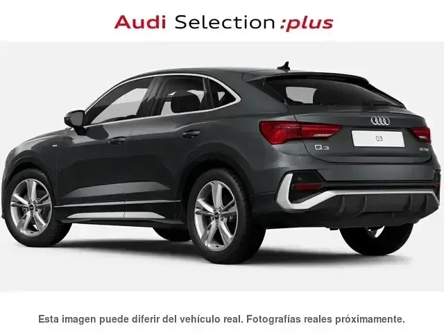Usado Audi Q3 S-Line 150 CV (110 kW) 2021 Gris SUV