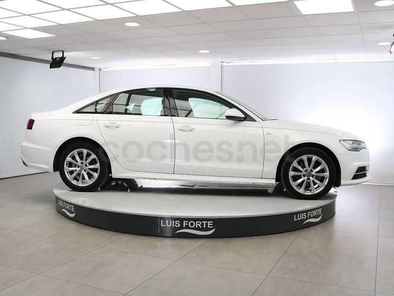 Usado Audi A6 S-Line 190 CV (139 kW) 2018 Blanco Berlina