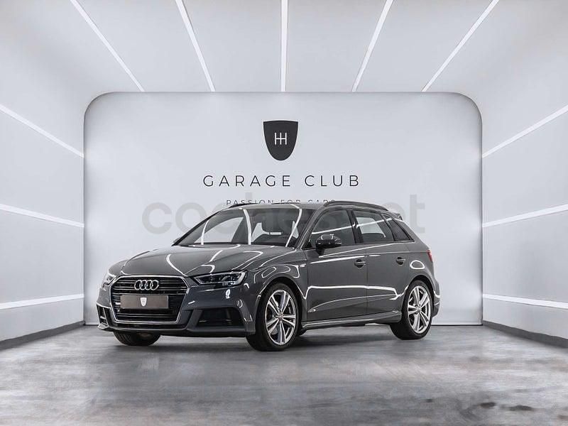 Usado Audi A3 S-Line 150 CV (110 kW) 2020 Gris / plata Berlina