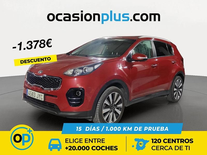 Rojo Usado 2017 Kia Sportage SUV | 13.500 € (Buen precio) - Imagen 1/4