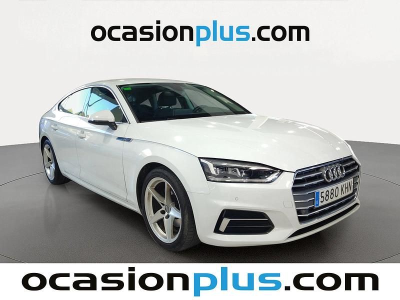 Usado Audi A5 Sportback Sport 150 CV (110 kW) 2018 Blanco Utilitario