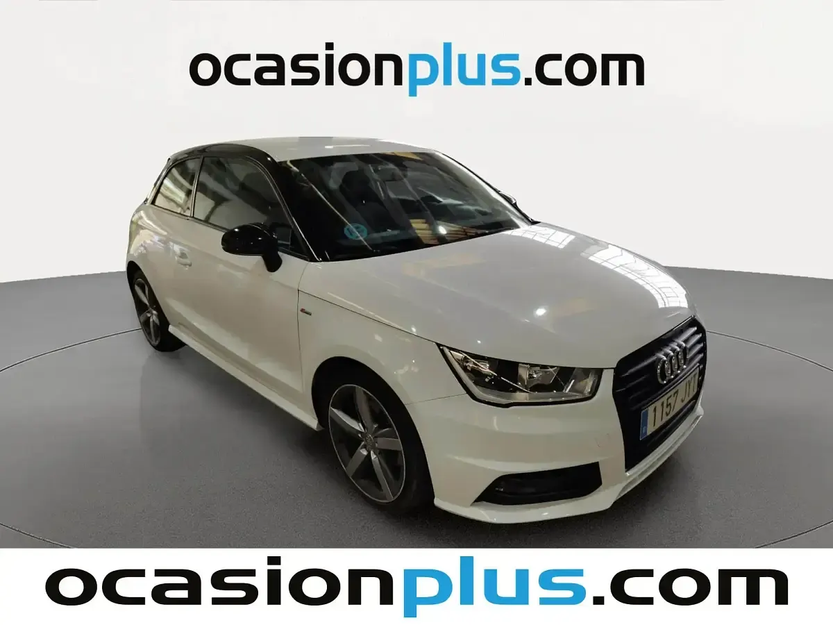 Usado Audi A1 S-Line 116 CV (85 kW) 2017 Blanco Utilitario