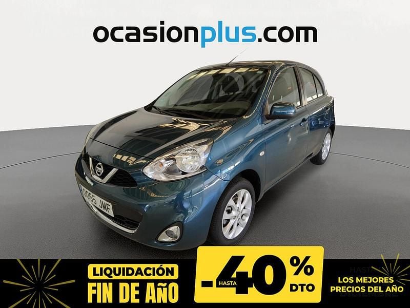 Azul Usado 2016 Nissan Micra Acenta Utilitario | 7454 € (Precio justo) - Imagen 1/4