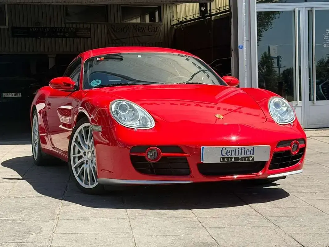 Usado Porsche Cayman S 295 CV (216 kW) 2006 Rojo Coupe