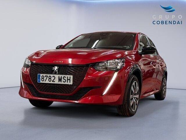 Rojo Nuevo 2024 Peugeot e-208 Active Utilitario | 27.490 € (Precio justo) - Imagen 1/4