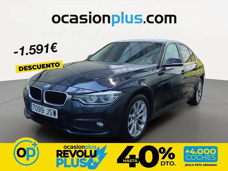 Usado BMW 320 190 CV (139 kW) 2016 Negro Berlina