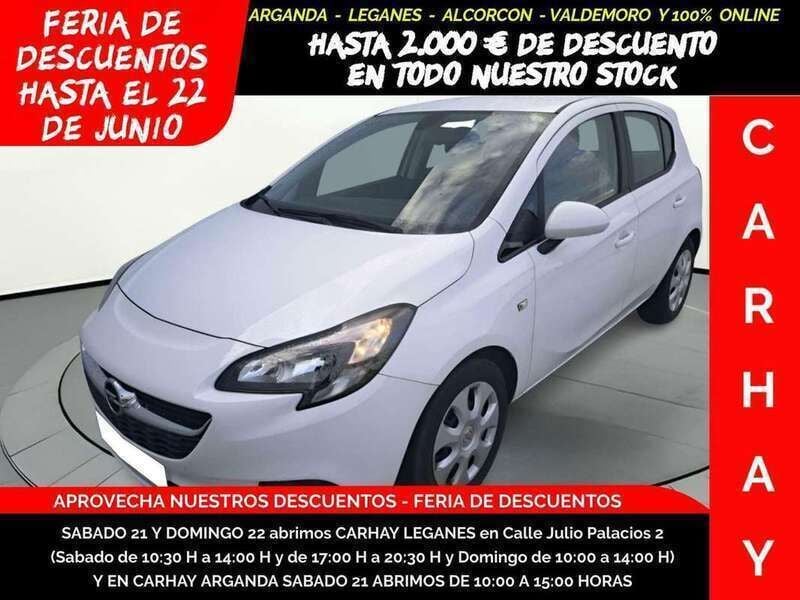 Blanco Usado 2019 Opel Corsa Selective Berlina | 8890 € (Precio justo) - Imagen 1/4