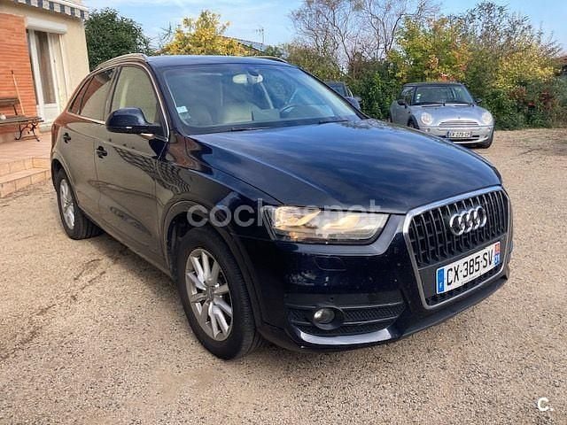 Usado Audi Q3 Ambition 140 CV (102 kW) 2013 Negro SUV