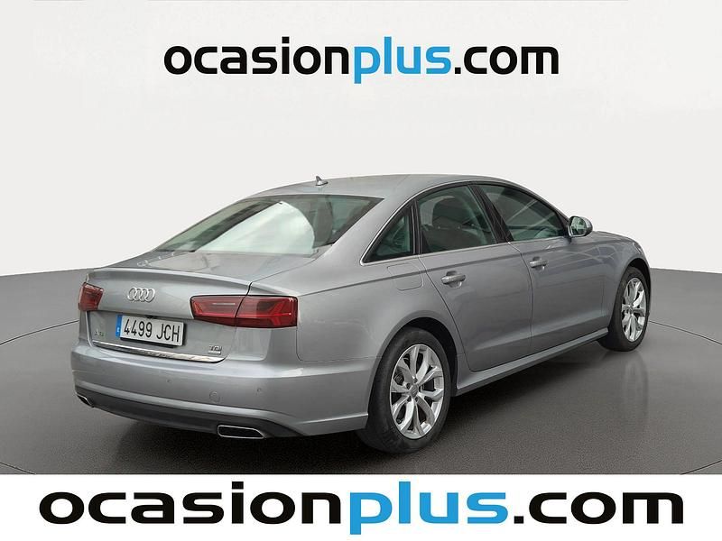 Usado Audi A6 190 CV (139 kW) 2015 Gris Berlina