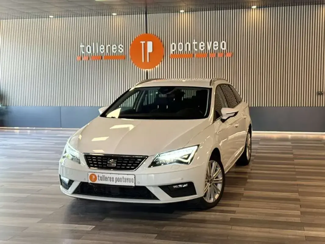 Usado Seat Leon ST XCELLENCE 150 CV (110 kW) 2020 Blanco Familiar
