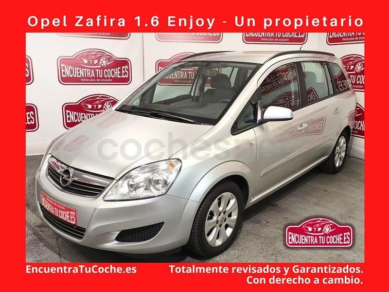 Usado Opel Zafira Enjoy 116 CV (85 kW) 2008 Gris / plata Monovolumen