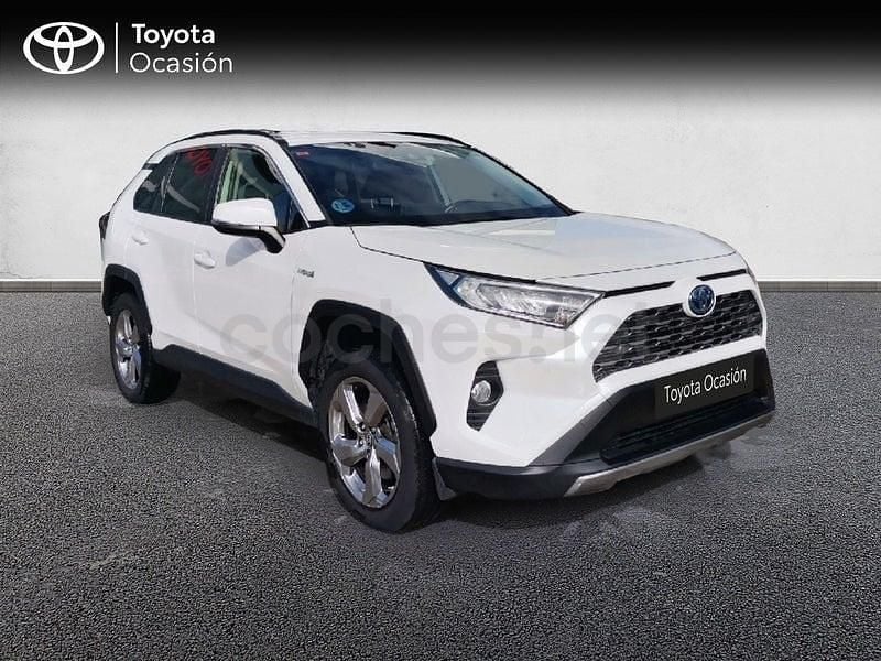 Brugt Toyota RAV4 Hybrid Advance 218 HK (160 kW) 2021 Hvid SUV