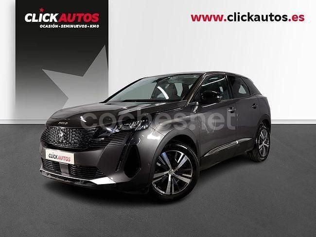 Gris Usado 2022 Peugeot 3008 Allure SUV | 18.200 € (Precio justo) - Imagen 1/4