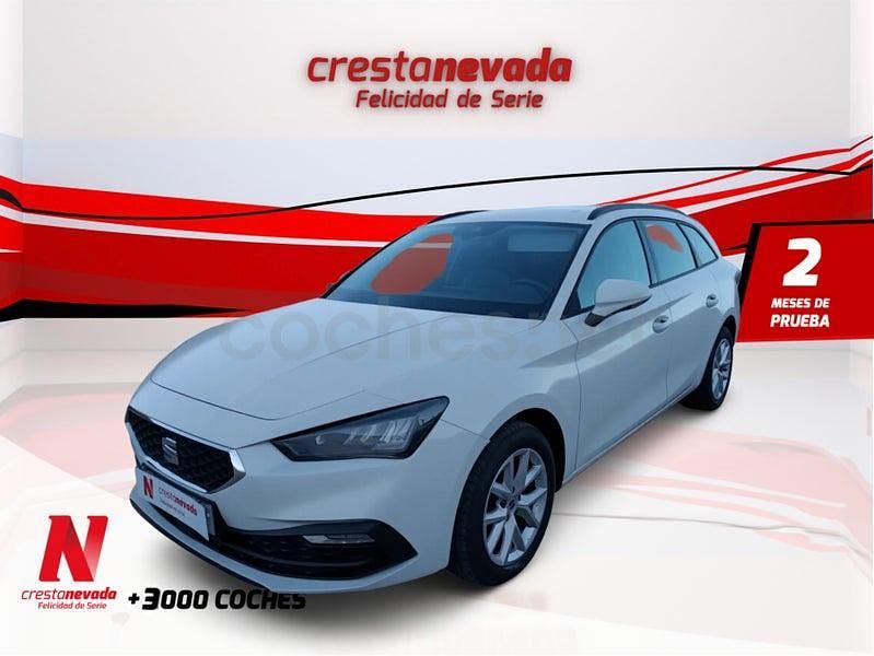 Usado Seat Leon Style 115 CV (84 kW) 2021 Blanco Familiar