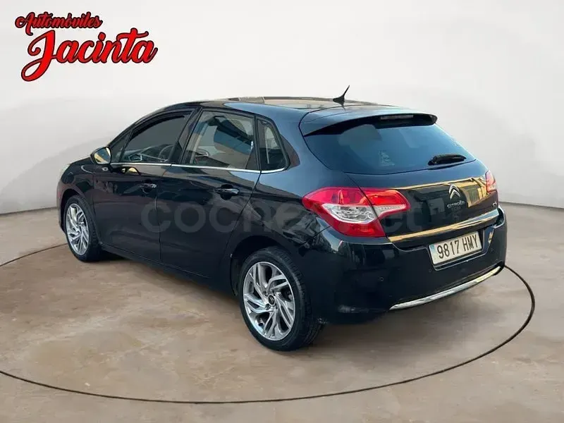 Usado Citroën C4 Exclusive 112 CV (82 kW) 2012 Negro Berlina