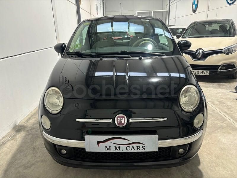 Usado Fiat 500 Lounge 69 CV (50 kW) 2012 Negro Berlina