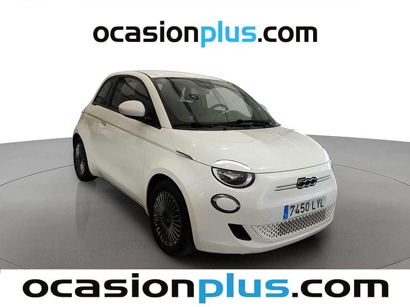 Usado Fiat 500e Icon 86 kW (118 CV) 2022 Blanco Utilitario