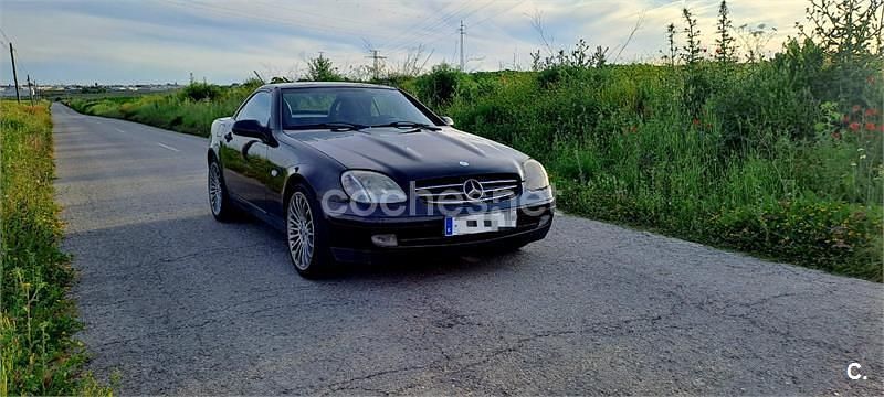 Negro Usado 1999 Mercedes SLK230 Descapotable | 3800 € (Super precio) - Imagen 1/4