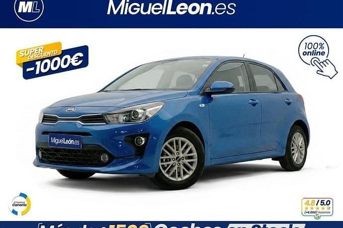 Azul Usado 2022 Kia Rio Utilitario | 11.985 € (Precio justo) - Imagen 1/1