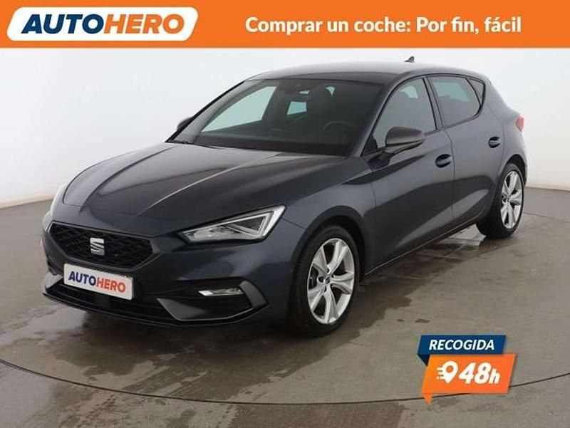 Usado Seat Leon FR 150 CV (110 kW) 2020 Gris Berlina