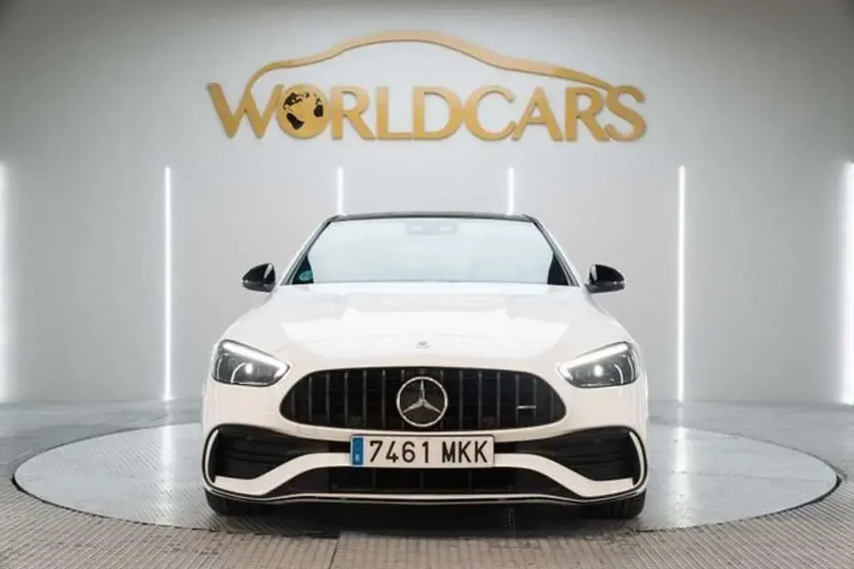 Usado Mercedes C43 AMG AMG 408 CV (300 kW) 2023 Blanco Berlina