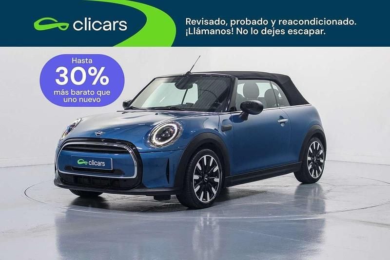 Usado Mini Cooper Cabriolet 136 CV (100 kW) 2022 Azul Descapotable