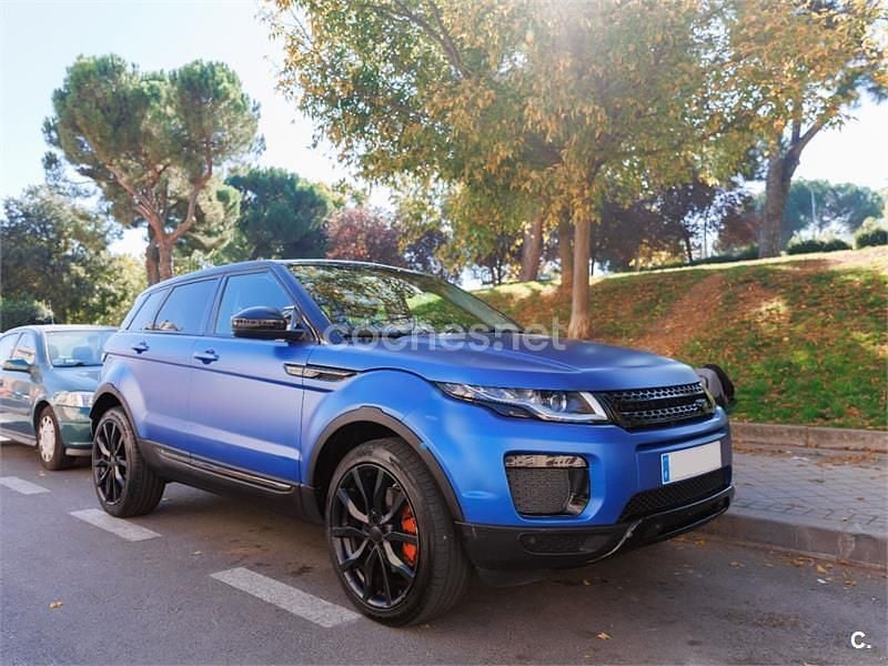 Begagnad Land Rover Range Rover evoque HSE Dynamic 180 HK (132 kW) 2017 Blå SUV