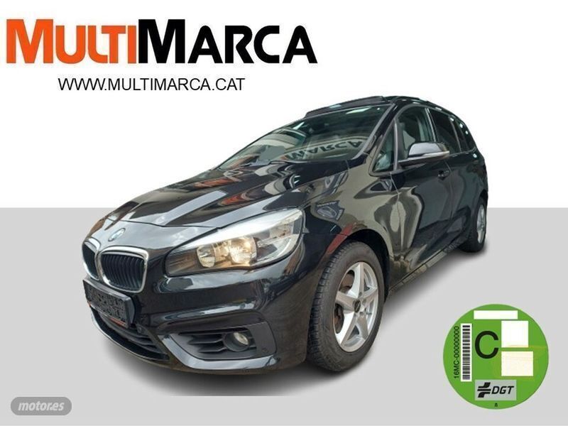 Negro Usado 2015 BMW 218 Gran Tourer Comfort Edition Monovolumen | 17.900 € - Imagen 1/4
