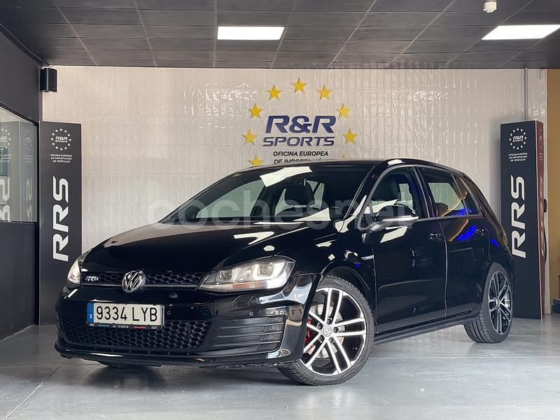 Negro Usado 2014 VW Golf GTD Berlina | 16.990 € (Precio justo) - Imagen 1/4