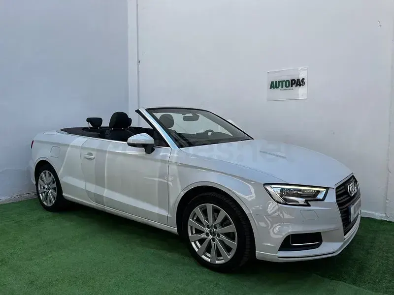 Usado Audi A3 Cabriolet Design 116 CV (85 kW) 2017 Blanco Descapotable