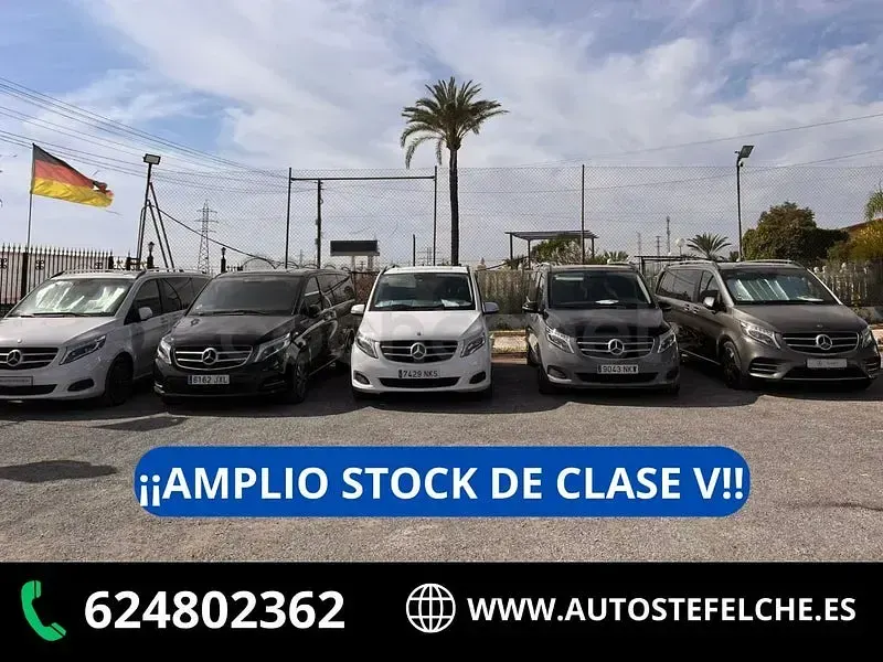 Usado Mercedes V250 Avantgarde 190 CV (139 kW) 2016 Negro Monovolumen