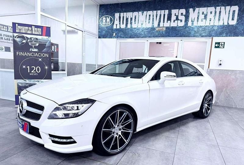 Usado Mercedes CLS350 265 CV (194 kW) 2014 Blanco Coupe