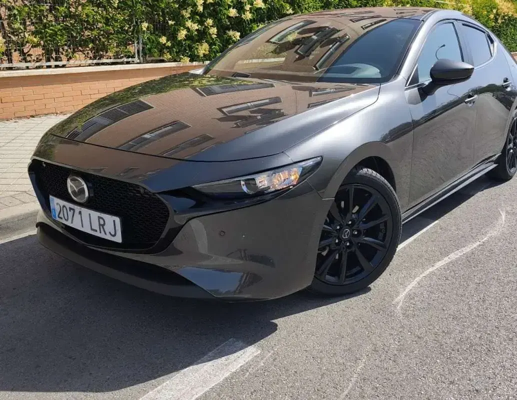 Usado Mazda 3 186 CV (136 kW) 2021 Gris Utilitario