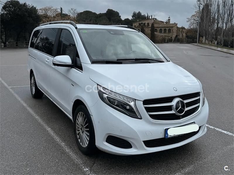 Usado Mercedes V250 Avantgarde 190 CV (139 kW) 2015 Blanco Monovolumen