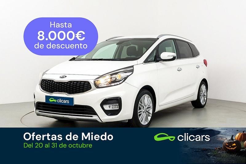 Blanco Usado 2017 Kia Carens Monovolumen | 13.490 € (Precio justo) - Imagen 1/4