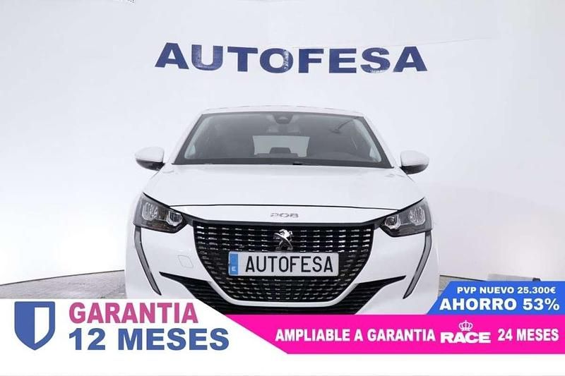 Usado Peugeot 208 Allure 101 CV (74 kW) 2021 Blanco Utilitario