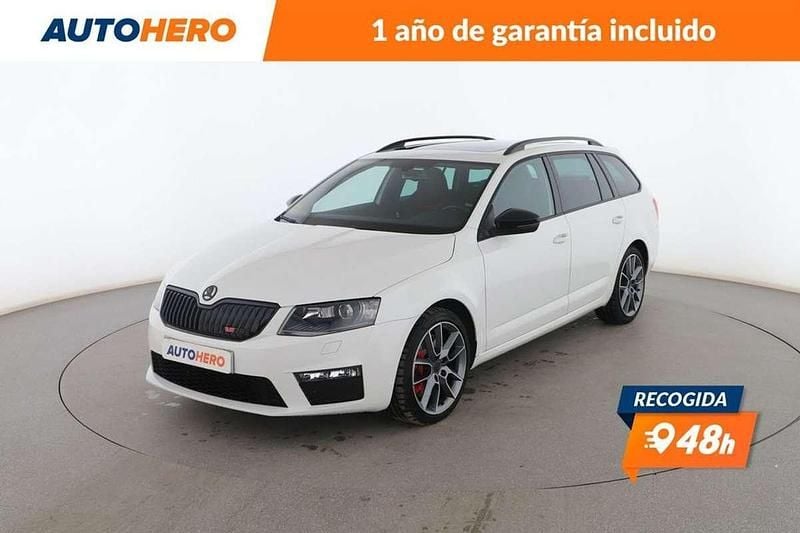 Blanco Usado 2015 Skoda Octavia RS Familiar | 19.799 € (Precio justo) - Imagen 1/3