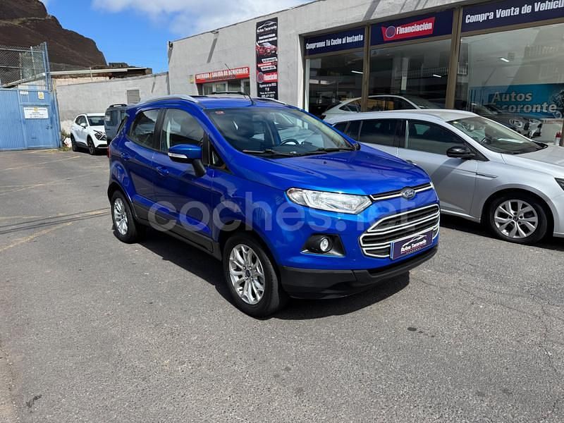 Azul Usado 2017 Ford Ecosport Trend SUV | 10.990 € (Precio justo) - Imagen 1/4