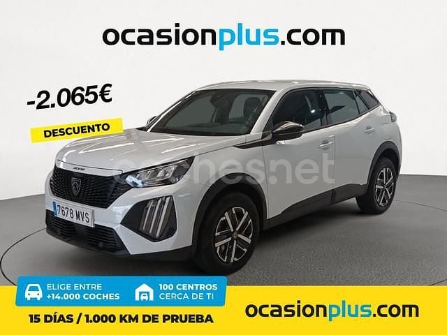 Blanco Usado 2024 Peugeot 2008 Active SUV | 18.590 € (Precio justo) - Imagen 1/2