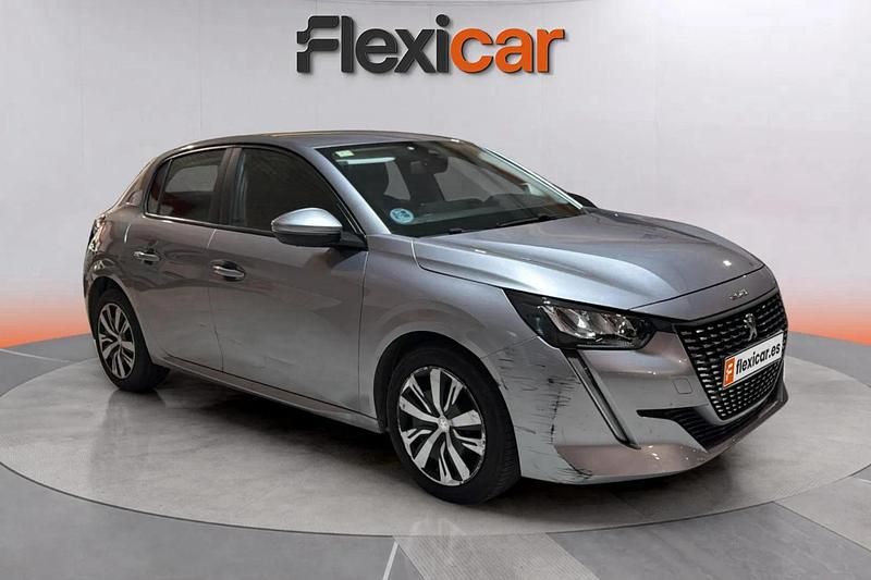 Gris Usado 2020 Peugeot 208 Active Utilitario | 9790 € (Un poco caro) - Imagen 1/4