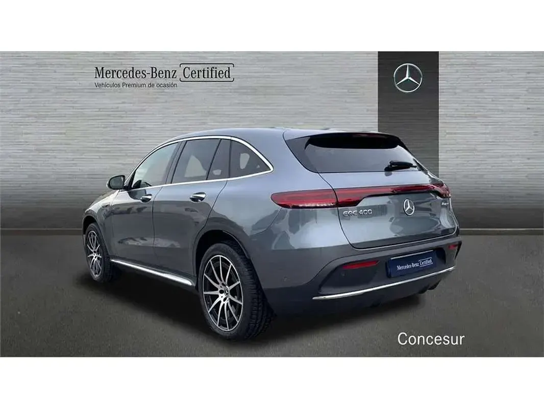 Usado Mercedes EQC400 300 kW (408 CV) 2022 Gris SUV