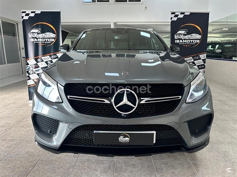 Usado Mercedes GLE350 258 CV (189 kW) 2018 Gris / plata Coupe